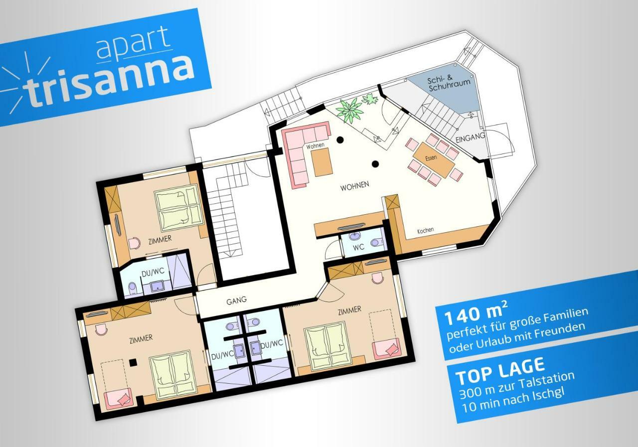 Apart Trisanna Kappl  Exteriér fotografie